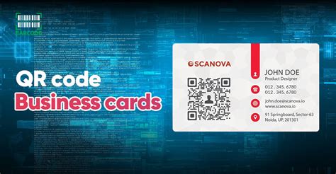 smart business card with qr code|printable qr code business cards.